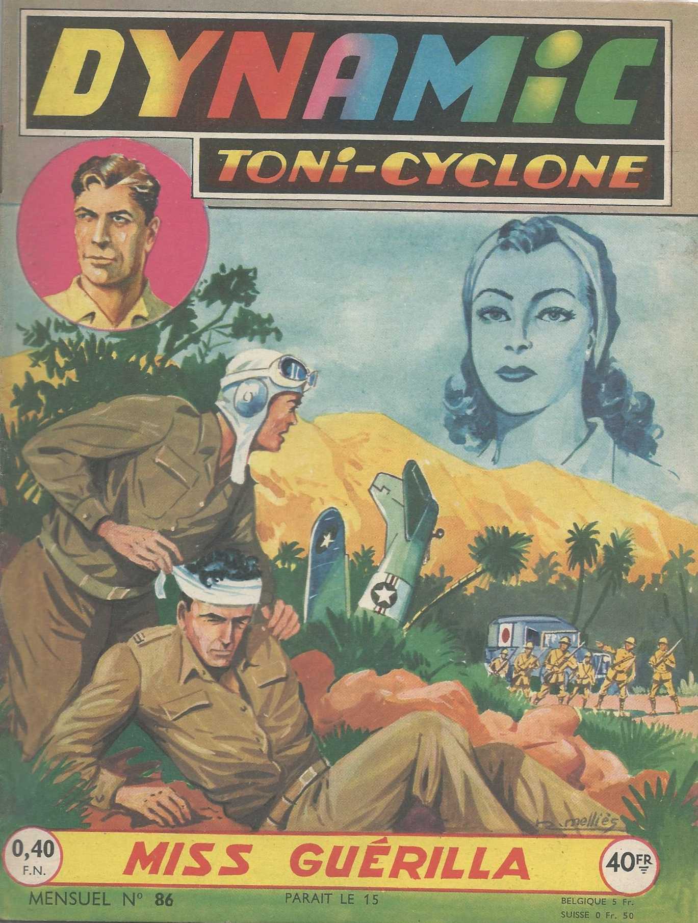 Scan de la Couverture Dynamic Toni Cyclone n 86